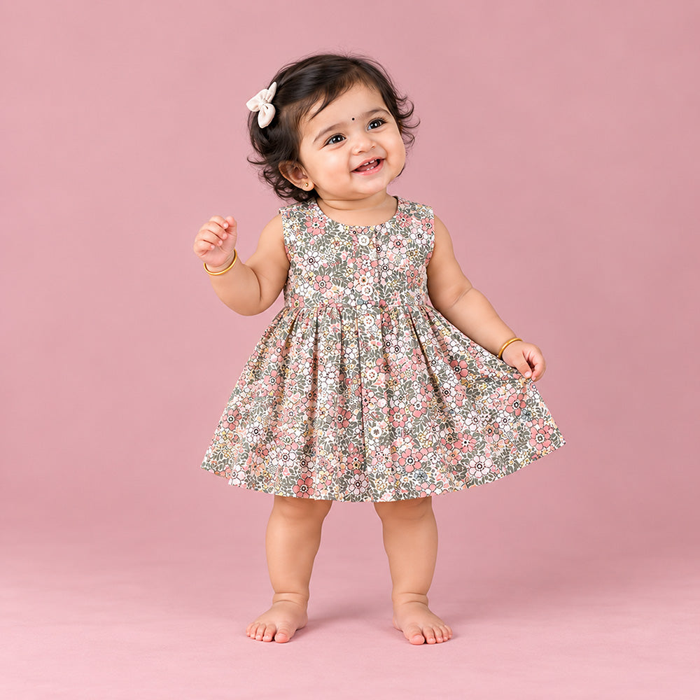 Sage Green Vintage Floral