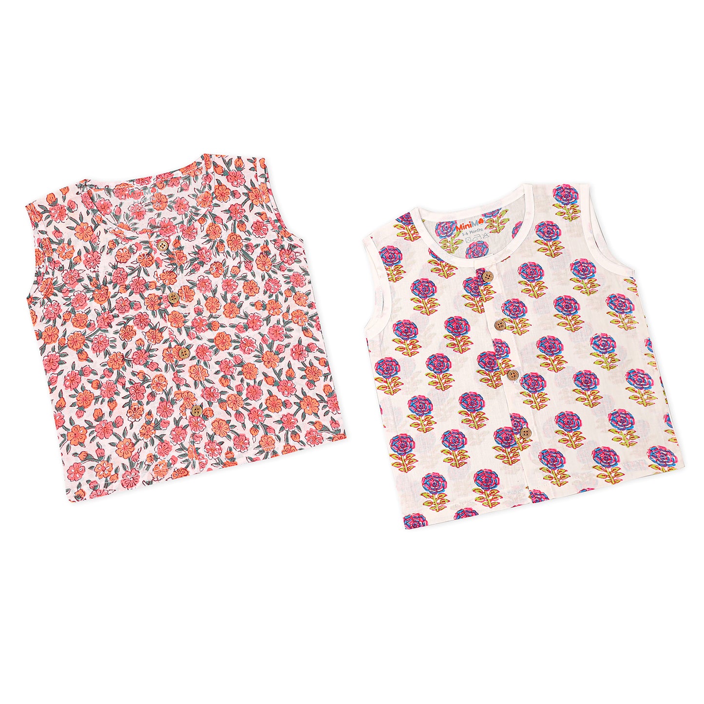 Peach Floral Harmony