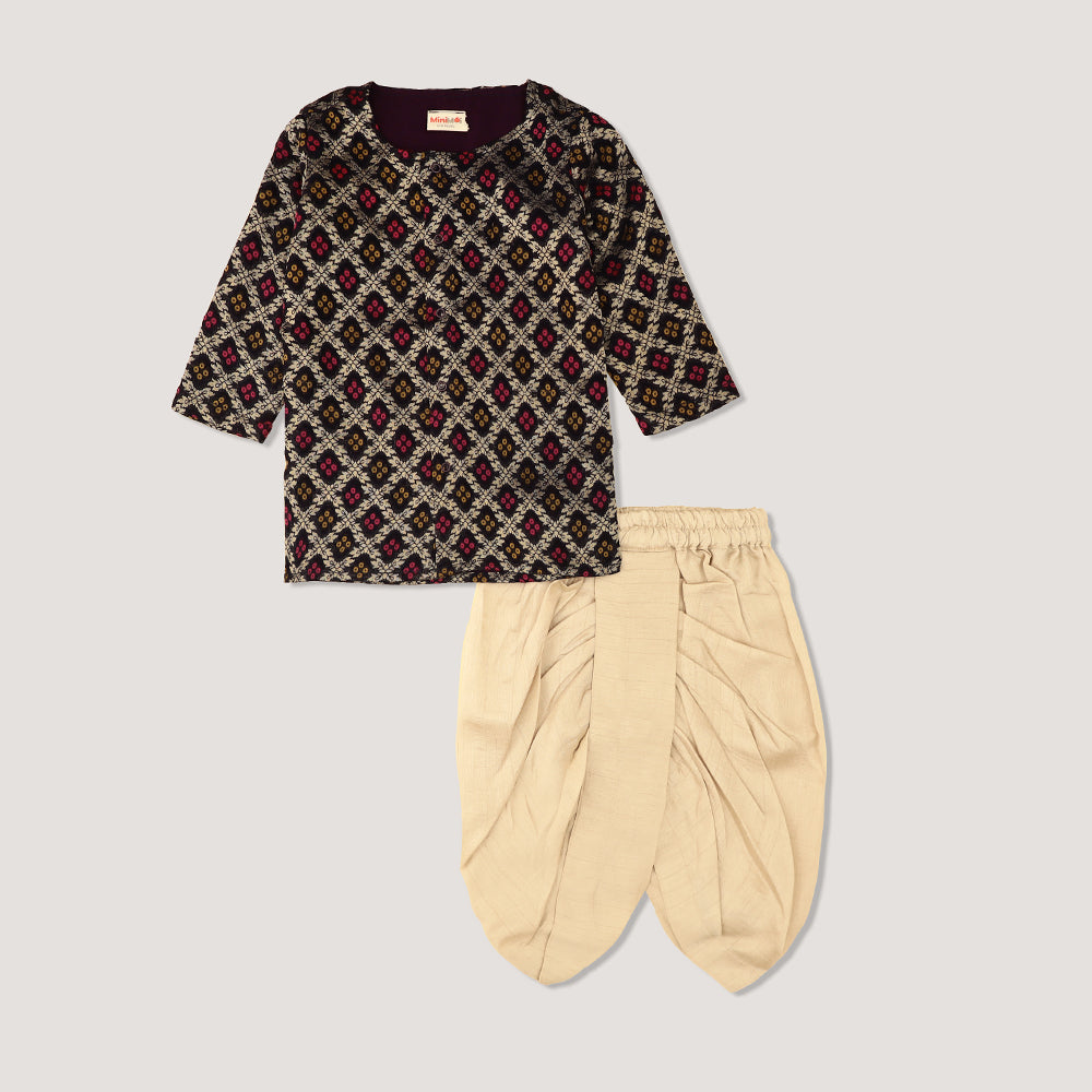 Dark Blue & Beige Set