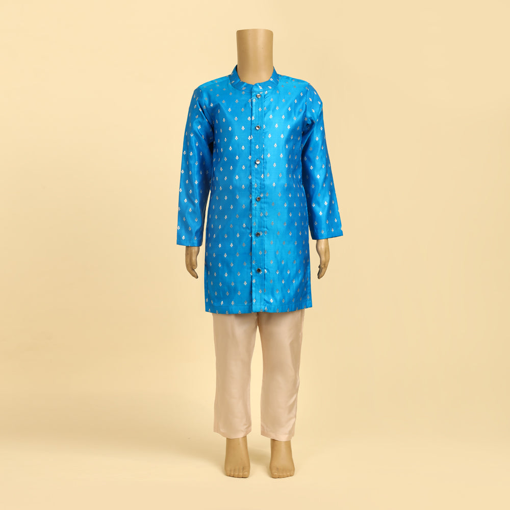 Blue breeze silk set