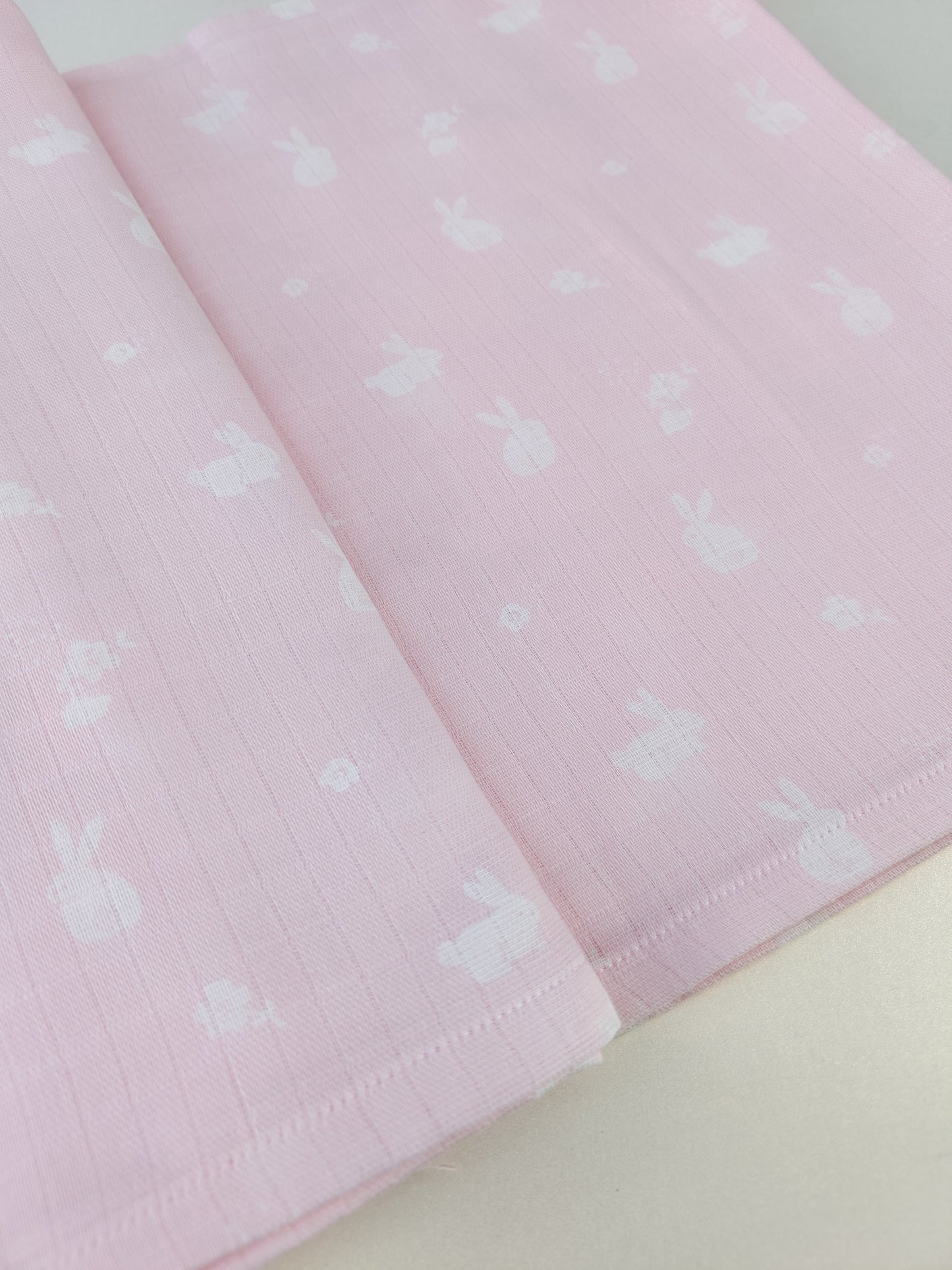 PINK BUNNY SWADDLE