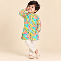 Foil Print Muslin Set