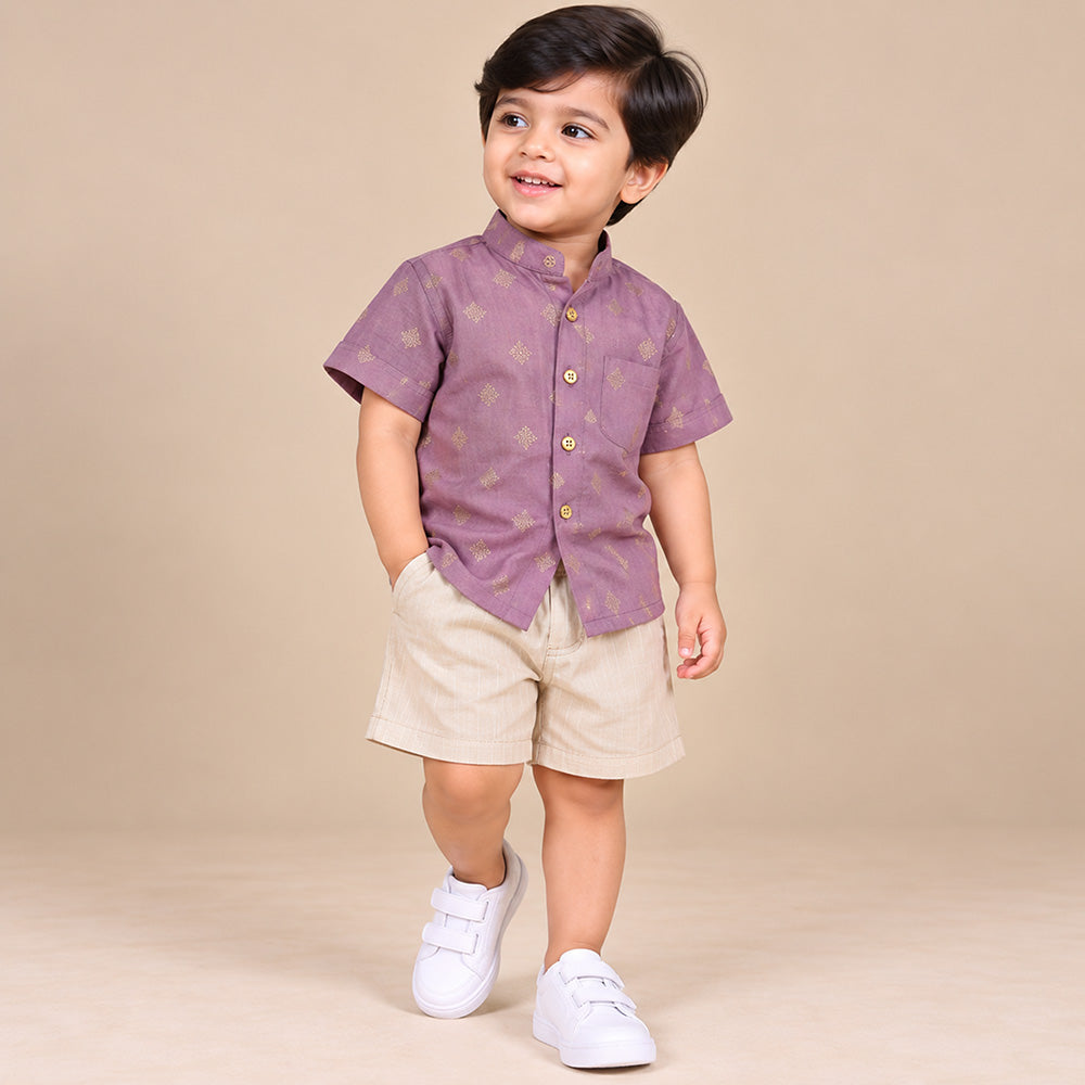 Lavebder Golden Zari
