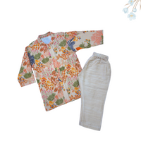 Beige Muslin Set