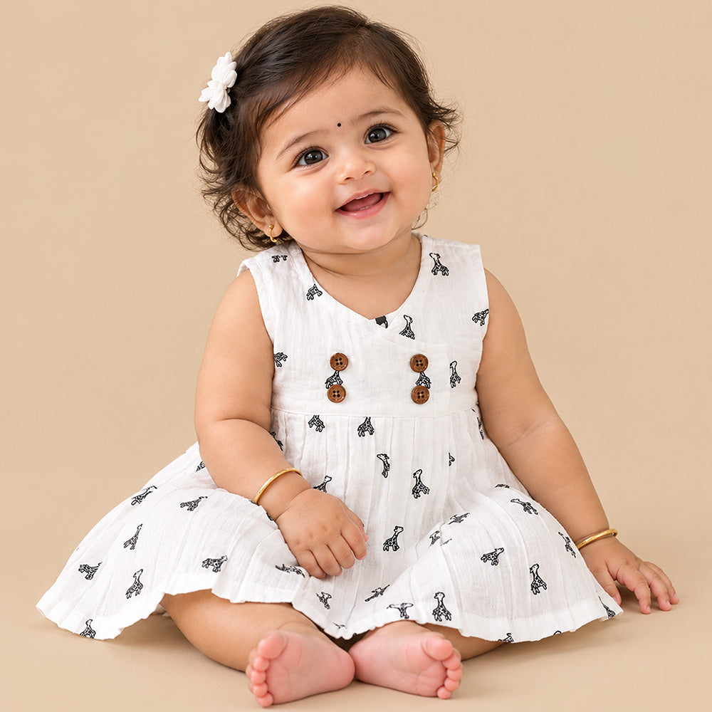 White muslin Little Giraffe