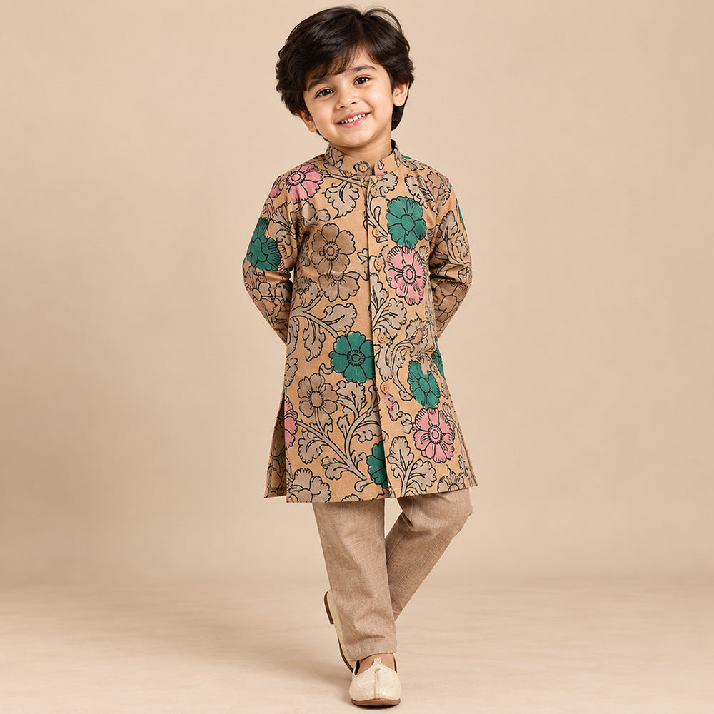 Retro Kalamkari  Kurta