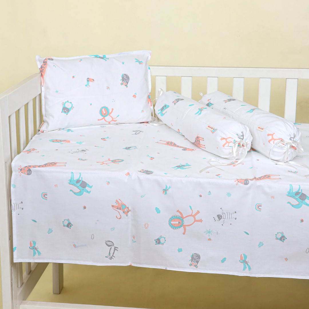 Kapok Silk Bedset - Jungle Safari