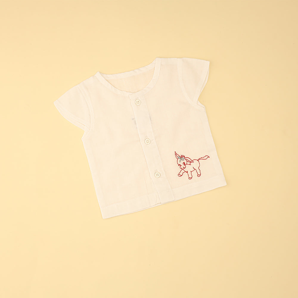 Horse embroided jabla