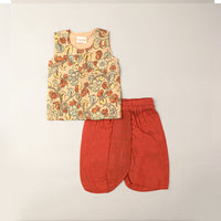 Beige Floral
