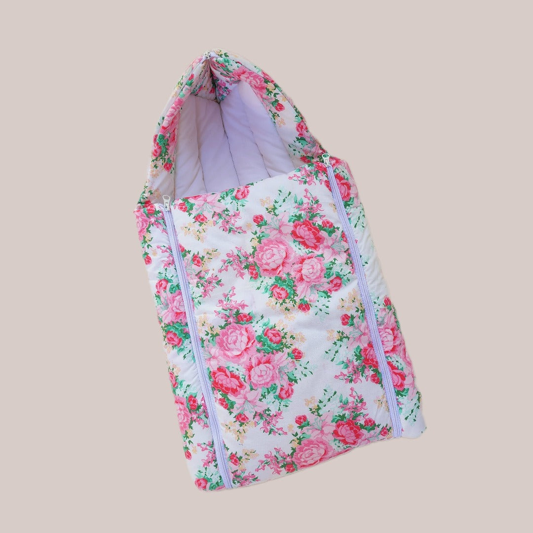 VINTAGE FLORAL CARRIER